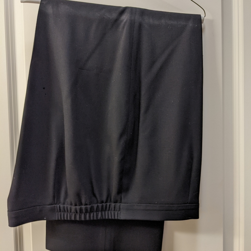 Dana Buchman charcoal gray wool dress pants